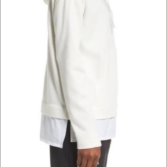 NWT new balance white captivate hoodie - Picture 7 of 9